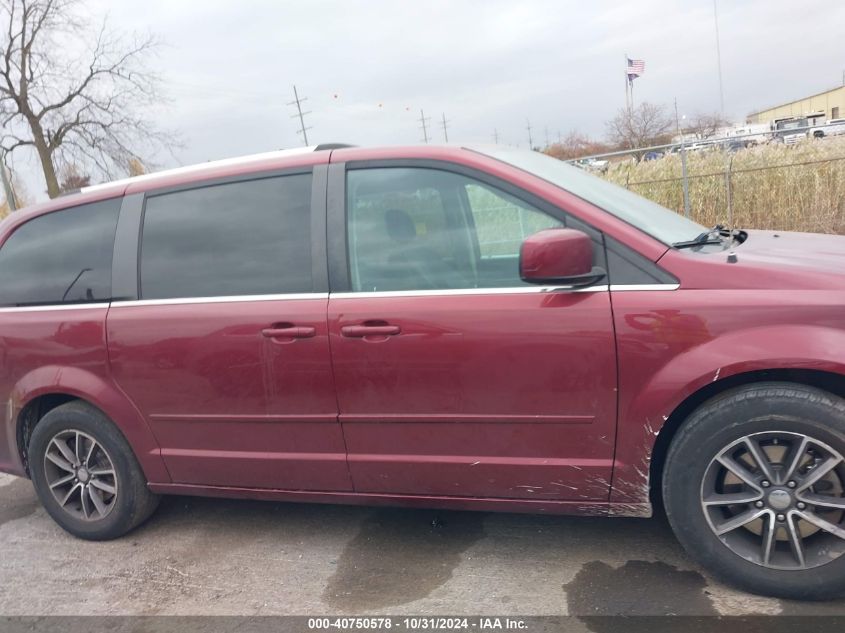 2017 Dodge Grand Caravan Sxt VIN: 2C4RDGCG5HR766188 Lot: 40750578