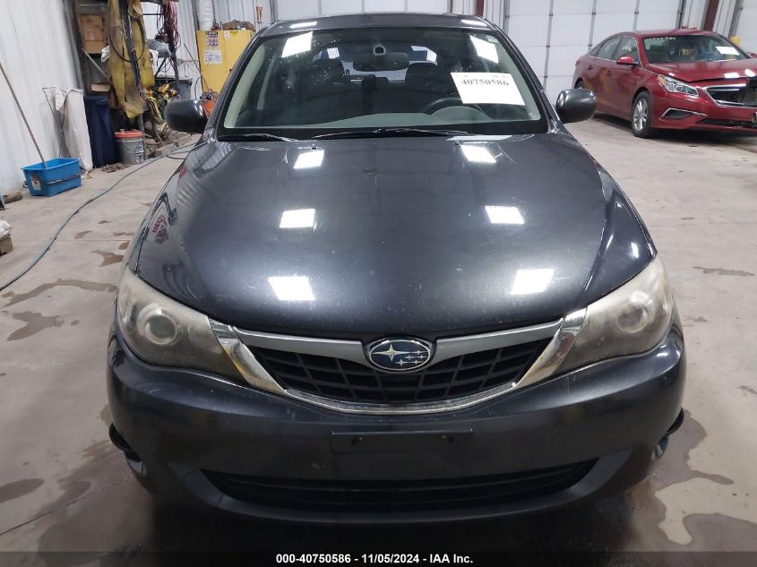 2008 Subaru Impreza 2.5I VIN: JF1GH61678H830426 Lot: 40750586