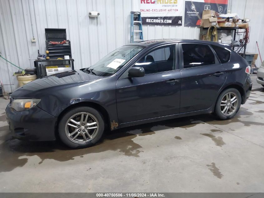 2008 Subaru Impreza 2.5I VIN: JF1GH61678H830426 Lot: 40750586