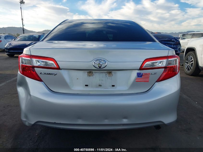 2013 Toyota Camry Le VIN: 4T4BF1FK4DR325109 Lot: 40750598