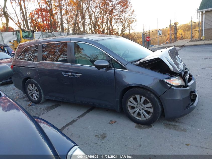 2016 Honda Odyssey Se VIN: 5FNRL5H39GB123480 Lot: 40750602