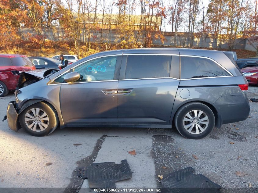 2016 Honda Odyssey Se VIN: 5FNRL5H39GB123480 Lot: 40750602