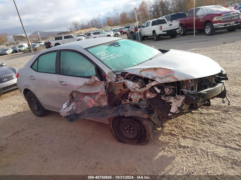 2018 Toyota Corolla Le VIN: 2T1BURHE5JC087757 Lot: 40750605