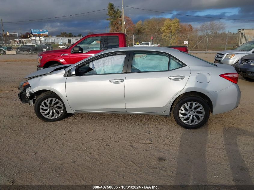 2018 Toyota Corolla Le VIN: 2T1BURHE5JC087757 Lot: 40750605