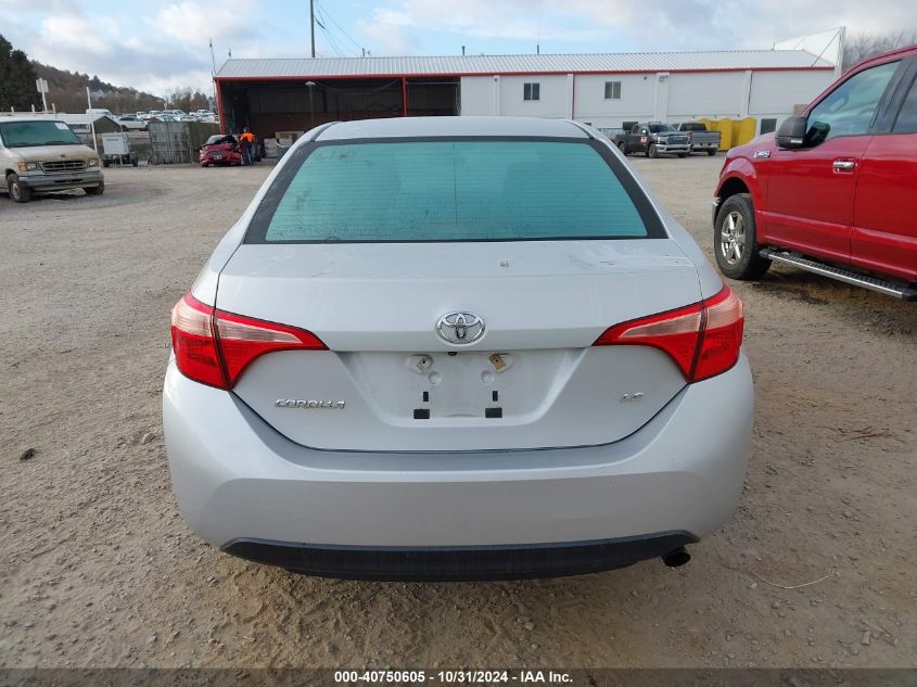 2018 Toyota Corolla Le VIN: 2T1BURHE5JC087757 Lot: 40750605