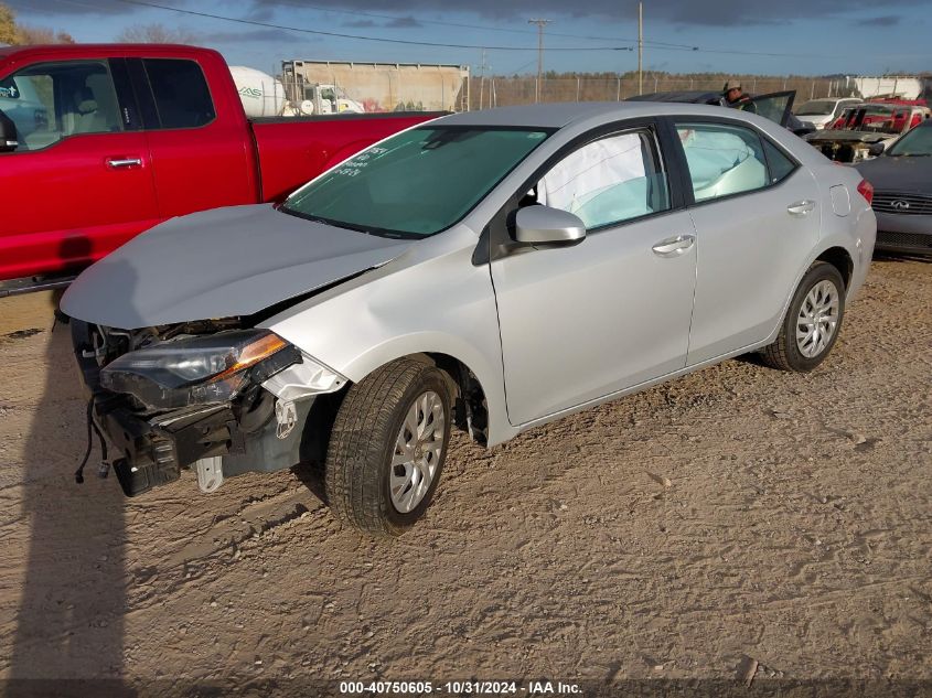 2018 Toyota Corolla Le VIN: 2T1BURHE5JC087757 Lot: 40750605