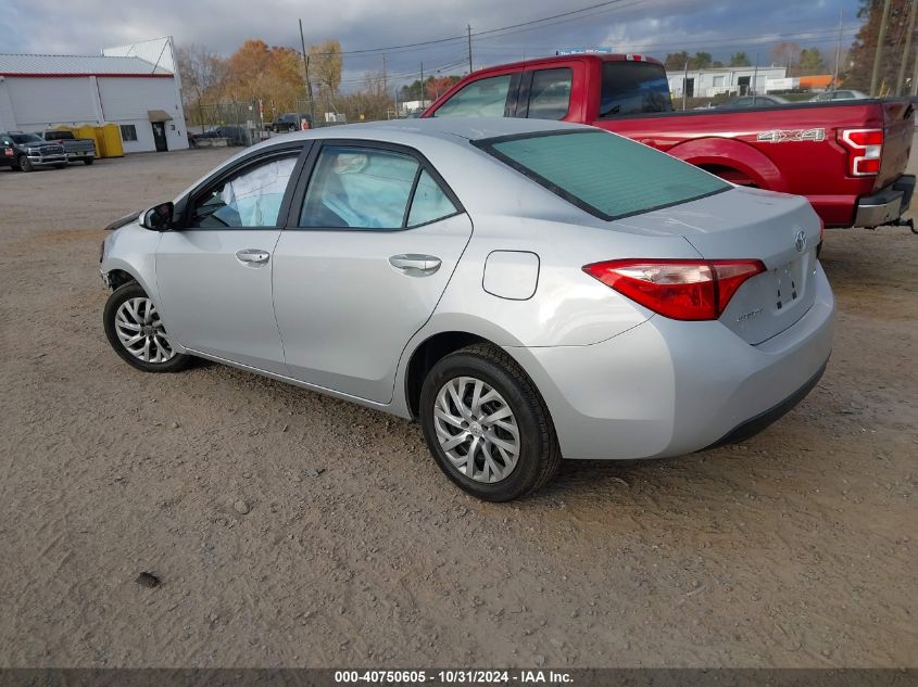 2018 Toyota Corolla Le VIN: 2T1BURHE5JC087757 Lot: 40750605