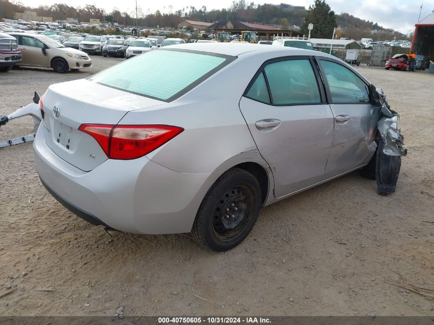 2018 Toyota Corolla Le VIN: 2T1BURHE5JC087757 Lot: 40750605