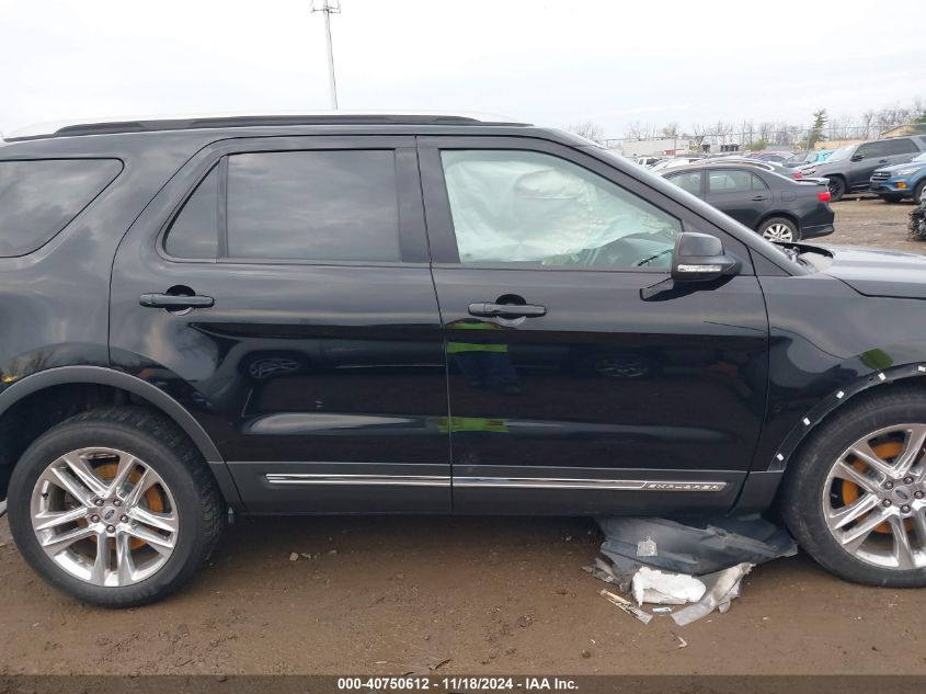 2016 Ford Explorer Xlt VIN: 1FM5K8D86GGA61140 Lot: 40750612