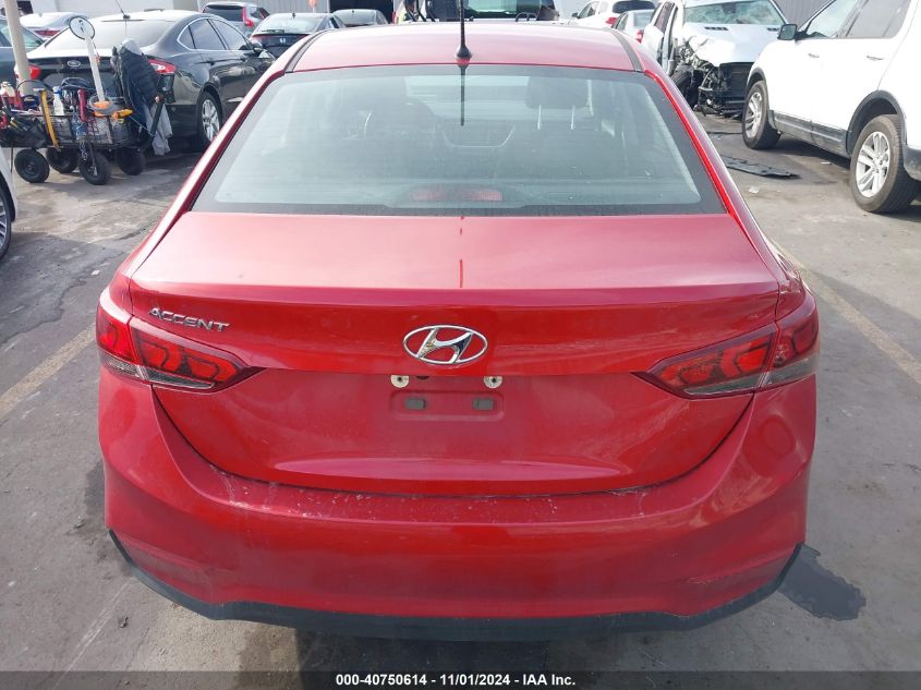 2020 Hyundai Accent Se VIN: 3KPC24A67LE121623 Lot: 40750614