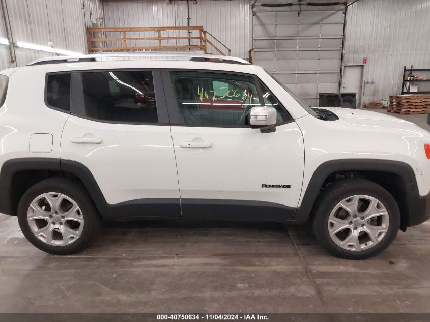 VIN ZACCJBDT6FPB99472 2015 Jeep Renegade, Limited no.14