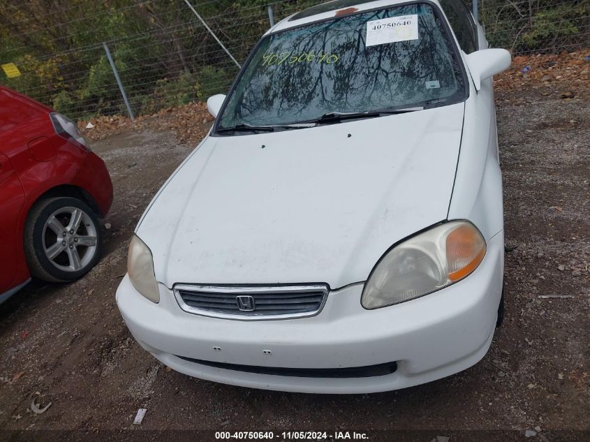 1998 Honda Civic Ex VIN: 2HGEJ8649WH618760 Lot: 40750640