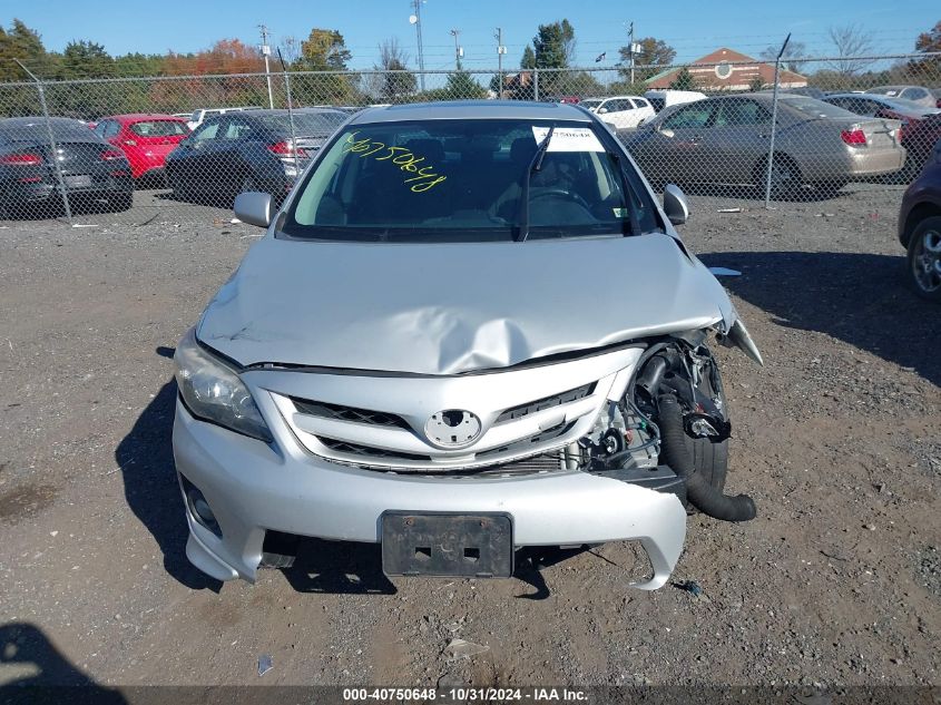 2013 Toyota Corolla S/Le VIN: 2T1BU4EE1DC013327 Lot: 40750648