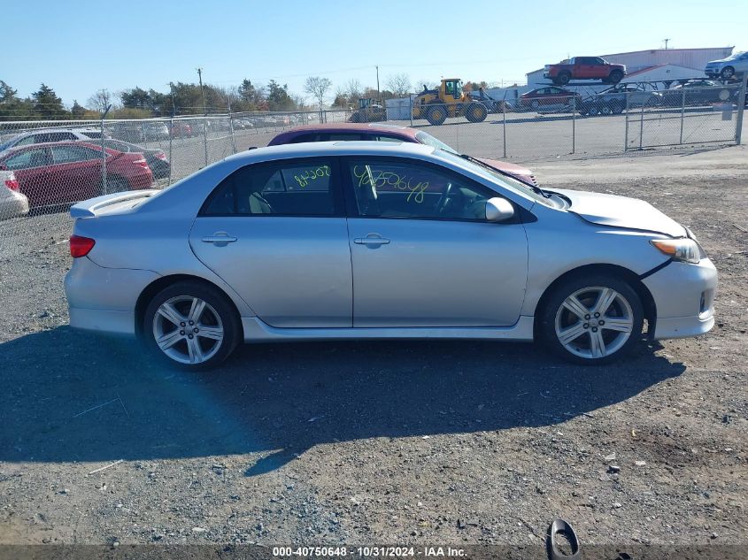 2013 Toyota Corolla S/Le VIN: 2T1BU4EE1DC013327 Lot: 40750648