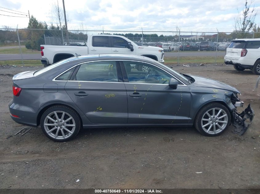 2015 Audi A3 1.8T Premium VIN: WAUCCGFF0F1021892 Lot: 40750649