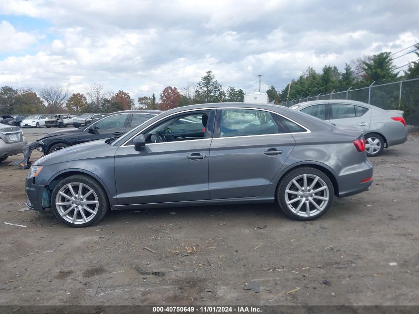 2015 Audi A3 1.8T Premium VIN: WAUCCGFF0F1021892 Lot: 40750649