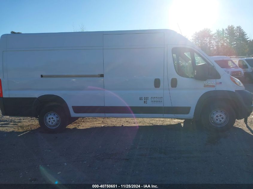 2017 Ram Promaster 3500 Cargo Van High Roof 159 Wb Ext VIN: 3C6URVJG9HE535953 Lot: 40750651