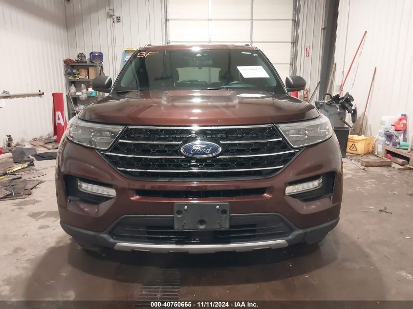 2020 Ford Explorer Xlt VIN: 1FMSK8DH9LGB41965 Lot: 40750665