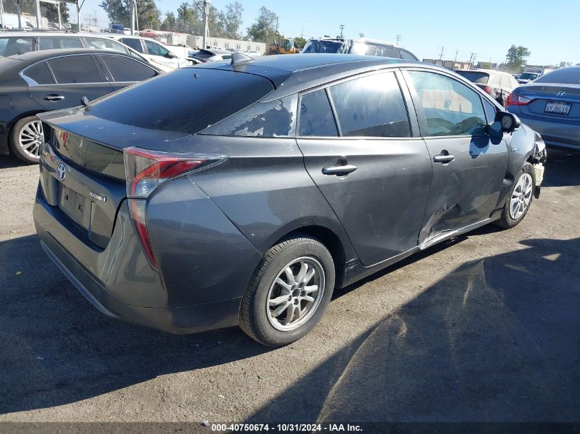 2016 Toyota Prius Two VIN: JTDKBRFU6G3011868 Lot: 40750674