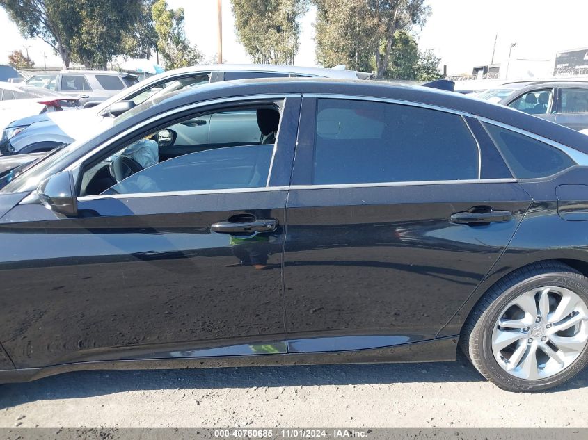 2018 Honda Accord Lx VIN: 1HGCV1F13JA084140 Lot: 40750685