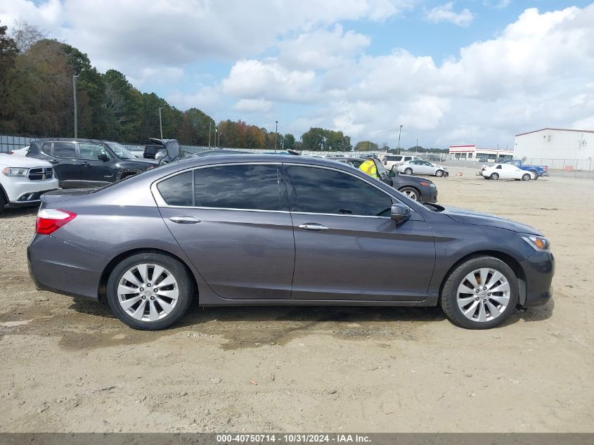 2014 Honda Accord Ex-L V-6 VIN: 1HGCR3F80EA043516 Lot: 40750714