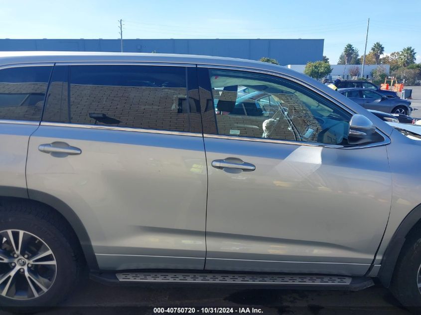 2018 TOYOTA HIGHLANDER LE - 5TDZZRFHXJS240282