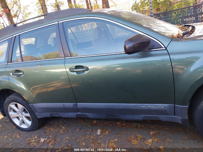 2014 Subaru Outback 2.5I VIN: 4S4BRCAC5E3305925 Lot: 40750732