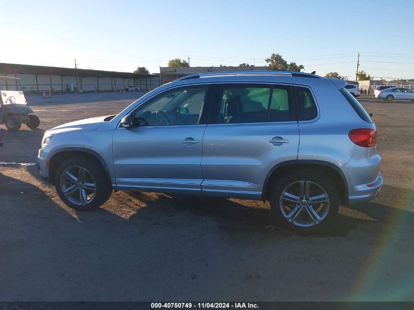 2017 Volkswagen Tiguan 2.0T Sport VIN: WVGUV7AX7HW509918 Lot: 40750749