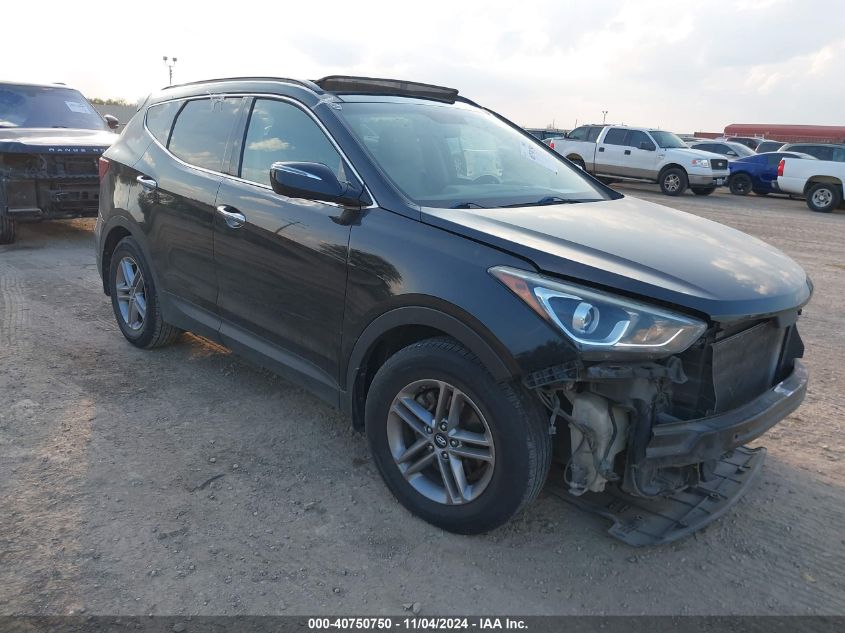 VIN 5XYZU3LBXHG458693 2017 Hyundai Santa Fe, Sport... no.1