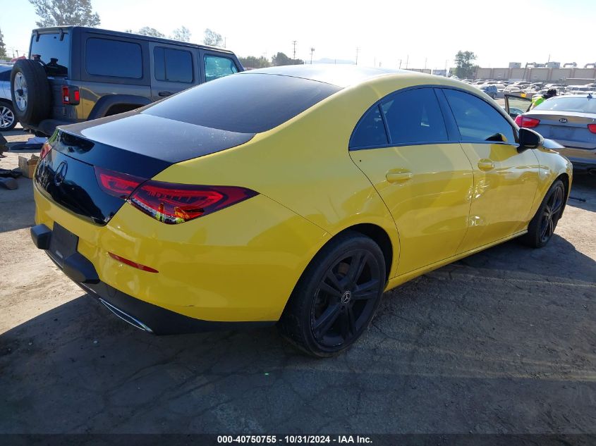 VIN WDD5J4GB0LN023289 2020 Mercedes-Benz CLA 250 no.4