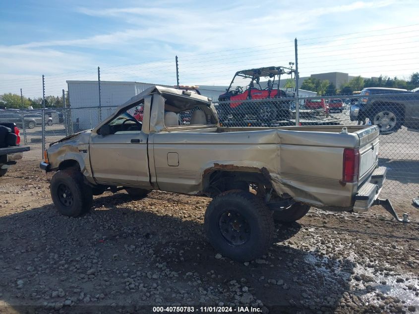 1991 Ford Ranger VIN: 1FTCR11X1MUD45752 Lot: 40750783