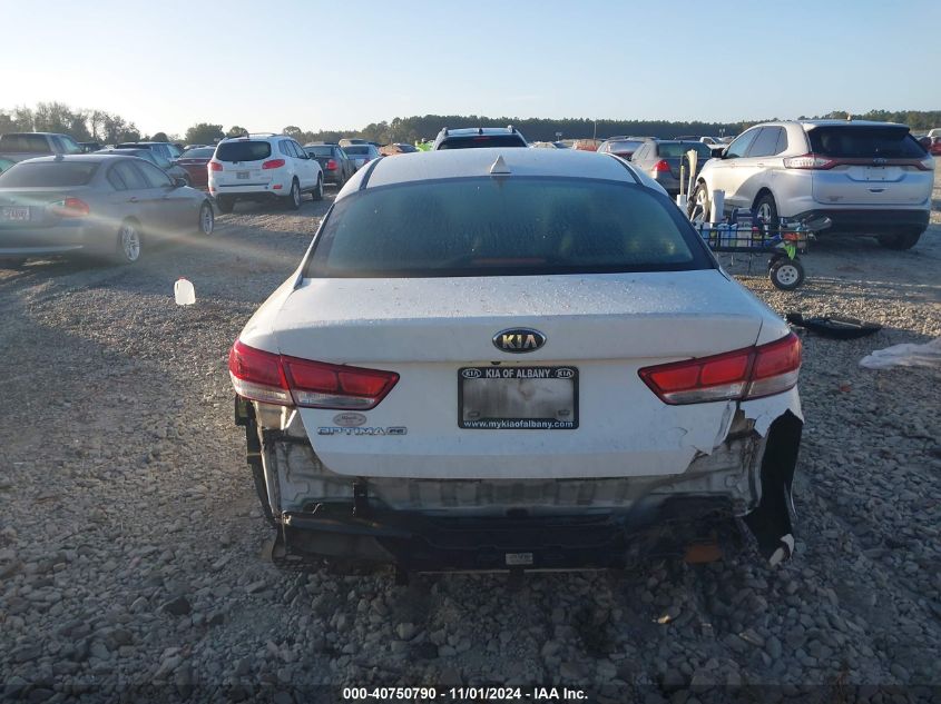 2017 Kia Optima Lx VIN: 5XXGT4L37HG178050 Lot: 40750790