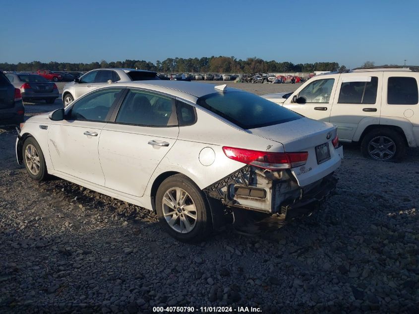 2017 Kia Optima Lx VIN: 5XXGT4L37HG178050 Lot: 40750790