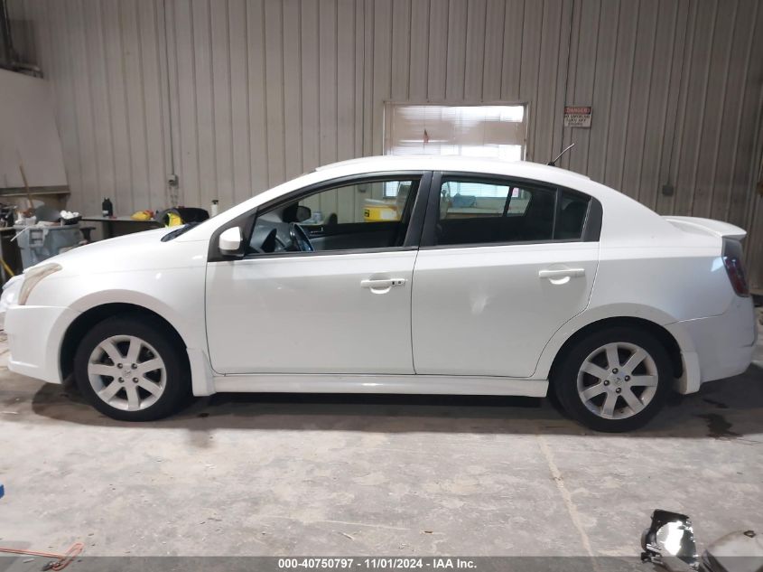 2010 Nissan Sentra 2.0Sr VIN: 3N1AB6AP3AL717223 Lot: 40750797