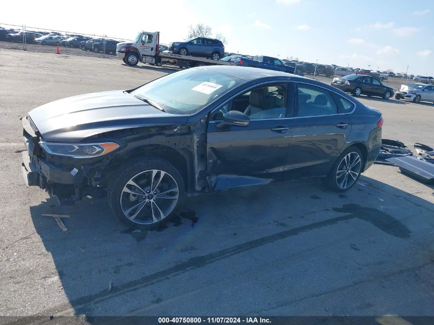 2020 Ford Fusion Titanium VIN: 3FA6P0D97LR199606 Lot: 40750800