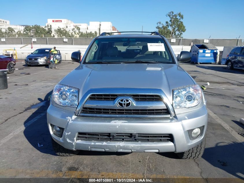 2007 Toyota 4Runner Sr5 V6 VIN: JTEZU14R478073454 Lot: 40750801