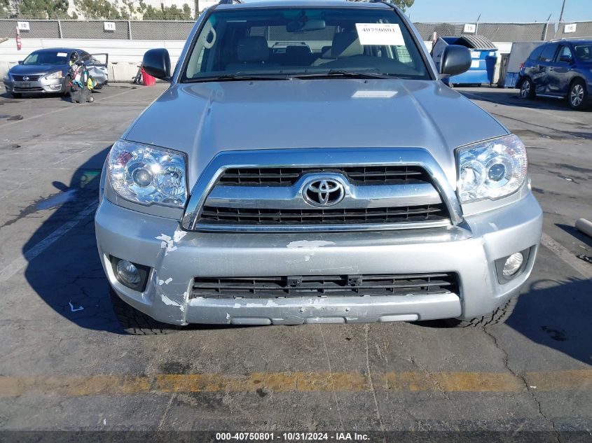 2007 Toyota 4Runner Sr5 V6 VIN: JTEZU14R478073454 Lot: 40750801