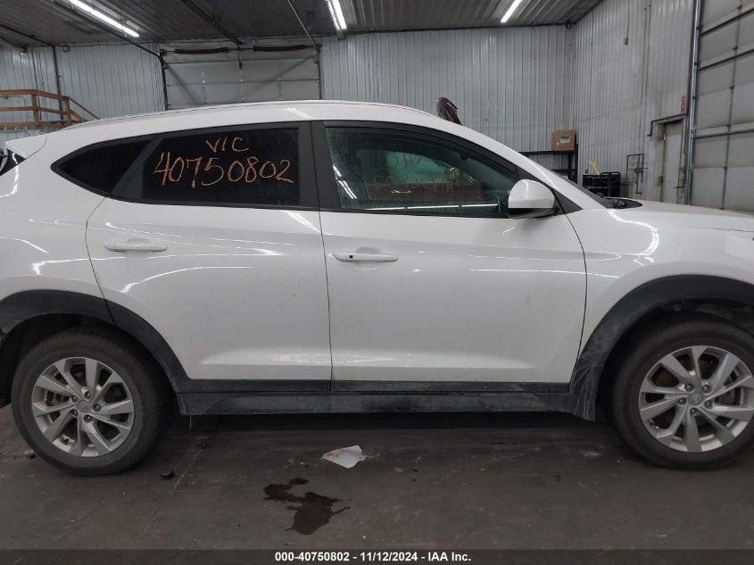 2019 Hyundai Tucson Value VIN: KM8J3CA49KU073261 Lot: 40750802