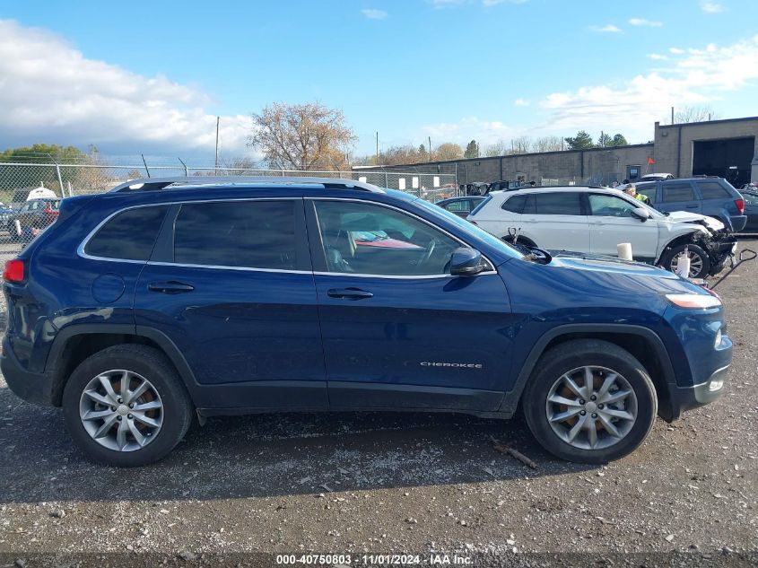 2018 Jeep Cherokee Limited 4X4 VIN: 1C4PJMDX0JD569421 Lot: 40750803