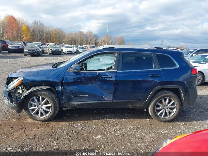 2018 Jeep Cherokee Limited 4X4 VIN: 1C4PJMDX0JD569421 Lot: 40750803