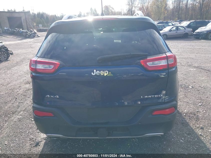 2018 Jeep Cherokee Limited 4X4 VIN: 1C4PJMDX0JD569421 Lot: 40750803