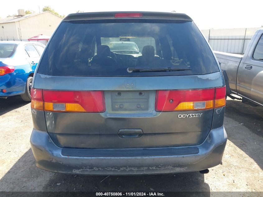 2003 Honda Odyssey Ex VIN: 5FNRL18693B093121 Lot: 40750806