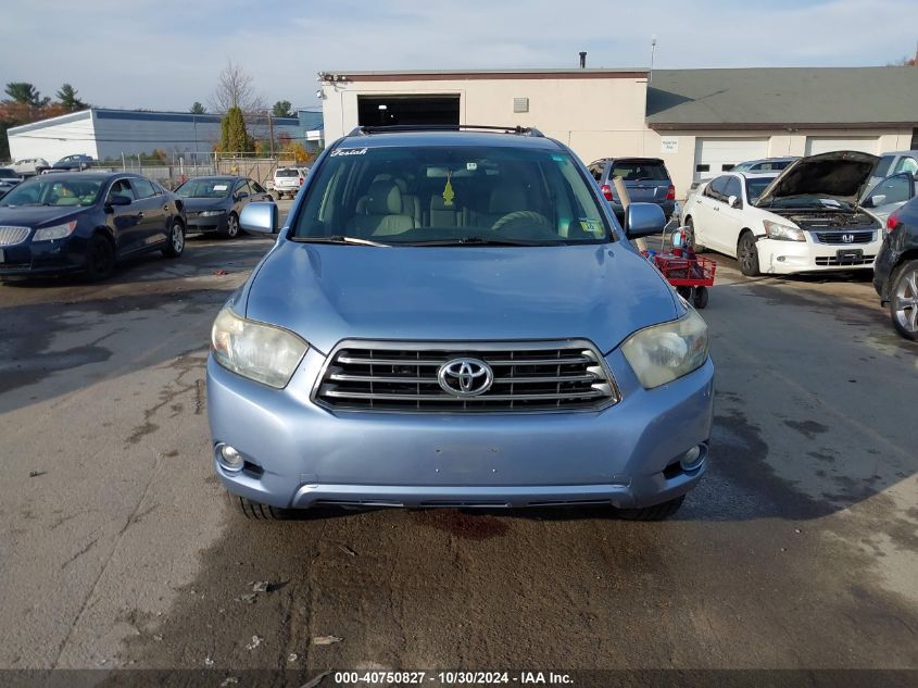 2009 Toyota Highlander Sport VIN: JTEES43A292145100 Lot: 40750827