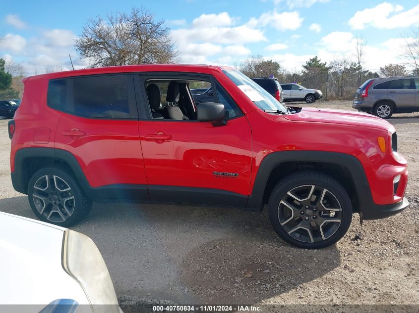 2021 Jeep Renegade Jeepster 4X4 VIN: ZACNJDAB7MPN11440 Lot: 40750834