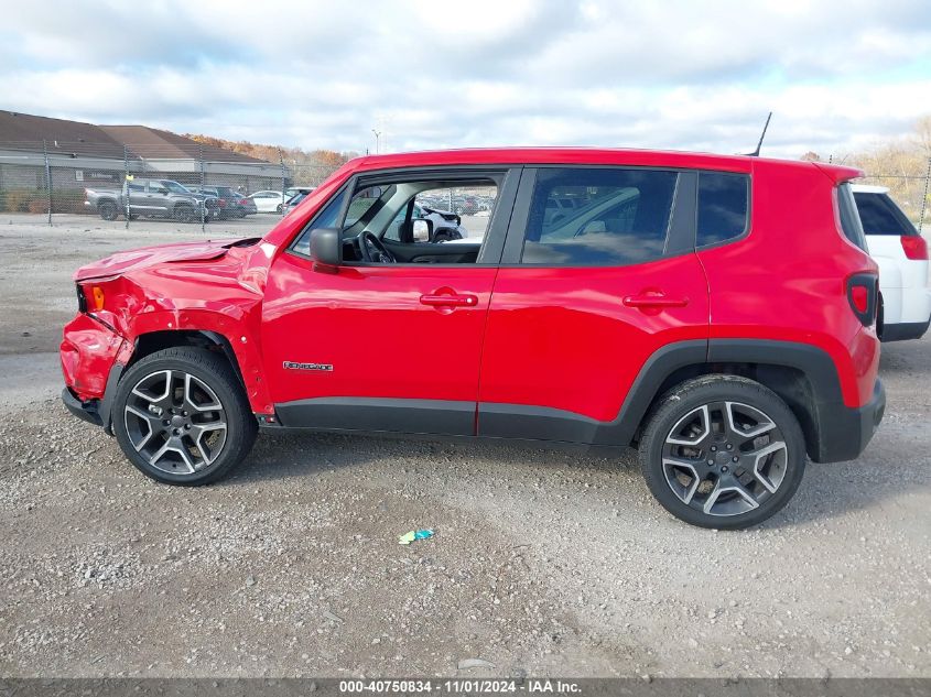 2021 Jeep Renegade Jeepster 4X4 VIN: ZACNJDAB7MPN11440 Lot: 40750834