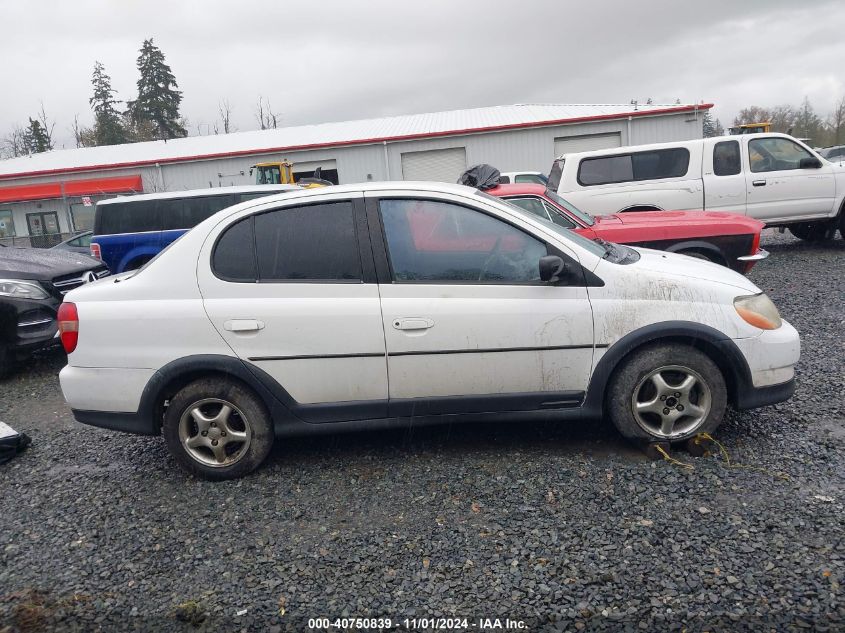 2000 Toyota Echo VIN: JTDBT1232Y0012241 Lot: 40750839