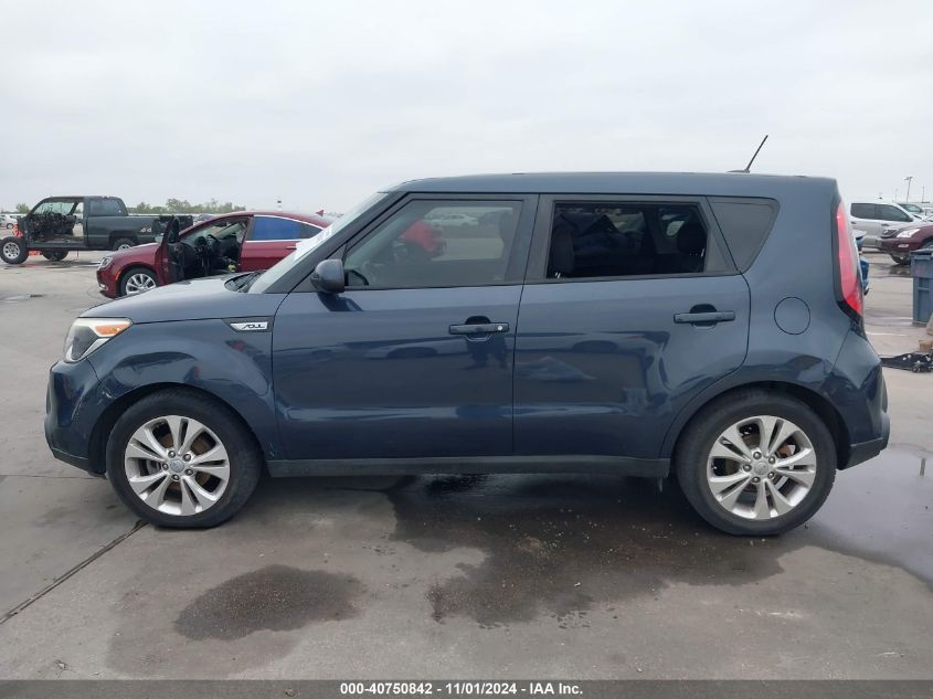 2015 Kia Soul + VIN: KNDJP3A57F7228492 Lot: 40750842