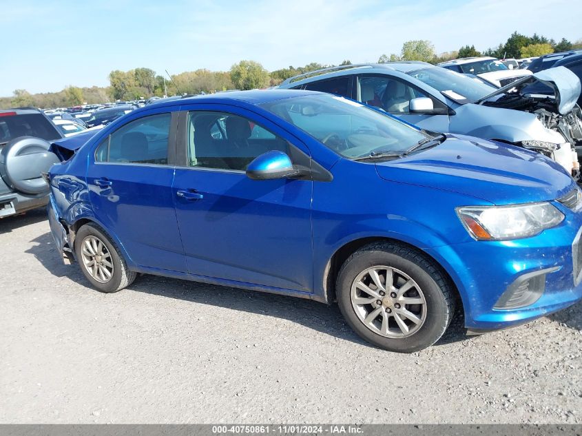 2018 Chevrolet Sonic Lt Auto VIN: 1G1JD5SH1J4140442 Lot: 40750861