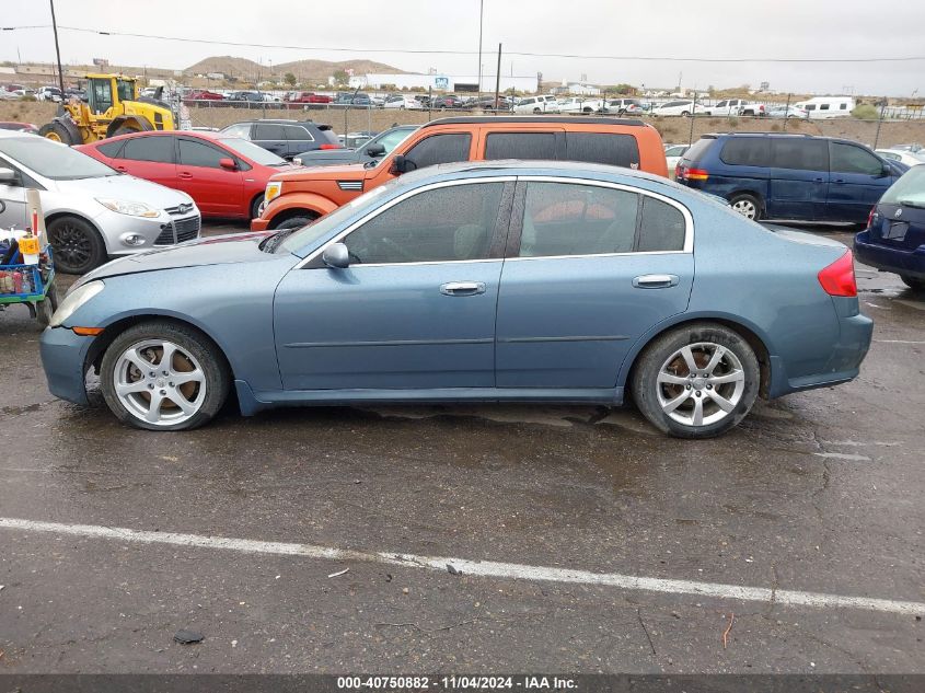 2005 Infiniti G35 VIN: JNKCV51E15M225063 Lot: 40750882