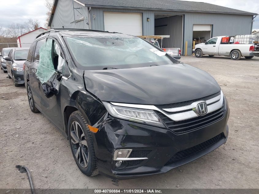 2018 Honda Odyssey Elite VIN: 5FNRL6H91JB110577 Lot: 40750884